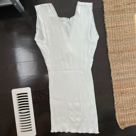 Pointelle Style Tank Top - Picture 3 of 5